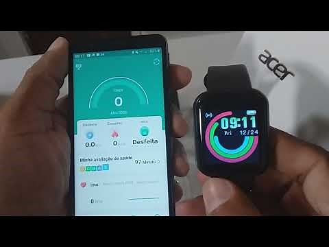 COMO CONFIGURAR O SMARTWATCH D20 Y68 COM O APP FIT PRO