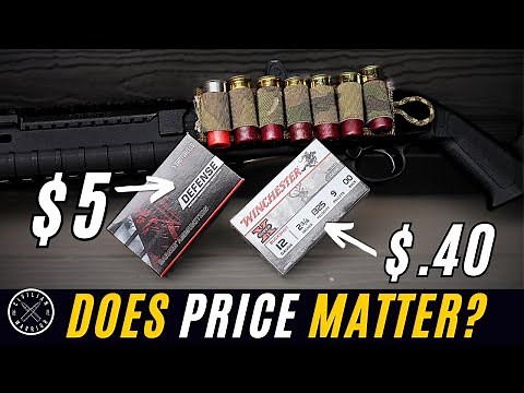 Cheap vs Expensive Shotgun Ammo Performance (Barnes 00 Buck vs Winchester Super X)