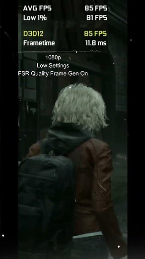 Resident Evil Requiem - RX 580 - Benchmark