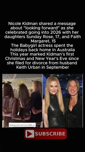 Nicole Kidman FINALLY Speaks on Moving Forward With Her Daughters #shorts #trending #news