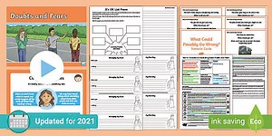 PSHE and Citizenship Year 6 Transition to Secondary School Lesson 1 Doubts and Fears Lesson Pack