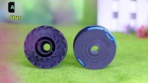 KST120X Replacement Weed Eater String Spool Line 0.065" 20FT, 8-Pack(6 Spool+ 2 Cap) Compatible with Kobalt 40-Volt KST 120X-06 KST 2040-06, Dual Line Pre-Wound Spool