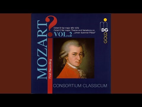 Octet in E-Flat Major, KV Anh.224, C 17.07, Anh. B zu 370A: IV. Menuetto