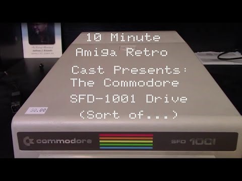 Commodore SFD-1001 Disk Drive! (Sort of...)