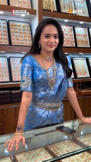 QwikStories | Catch the fun in the #BTS of Qwiksters shooting a stunning jewellery ad for GSR Jewellers Palamaner featuring the gorgeous Sri Satya ✨... | Instagram