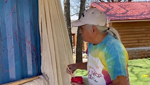 Art and music heal… they bring Peace, and we are excited to see the original peoples of these mountains return their voice to Medicine Park. This year you will see more native art spring up through town. This has been a mission of this page, to give a voice to those who inspire us to Peace. A’ho, Jack Blackhorse, A’ho. At Innhabit | Wichita Mountains Life