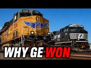 Why EMD vs GE Giants of American Railroading Build Locomotives So Differently! | Fatal Mistake!