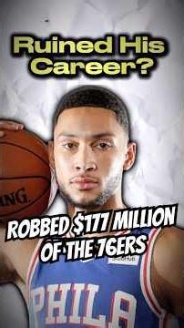 The Exact Moment Ben Simmons NBA Career Ended #shorts #nba #bensimmons