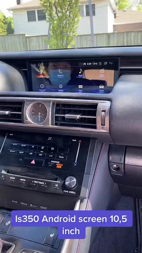 Lexus IS350 F Sport 10.5 Inch Android Screen Installation