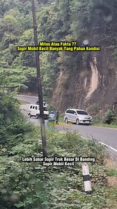 736K views · 7.8K reactions | Mitos Atau Fakta ?? Sopir Mobil Kecil Banyak Yang Pahan Kondisi Lebih Sabar Sopir Truk Besar Di Sopir Mobil Kecil | Gabe Cs | Facebook