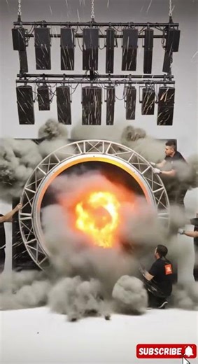 JBL 500 inch speaker exploding while testing bass