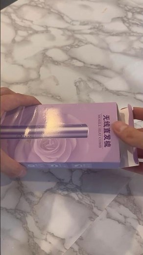 Unboxing mobile heat comb #stylingtools