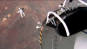 A chilling 650-mph free fall from space