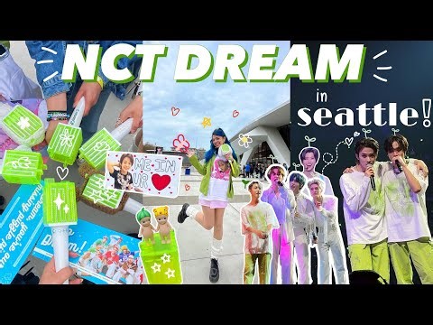NCT DREAM CONCERT VLOG [seattle 4/21/23]