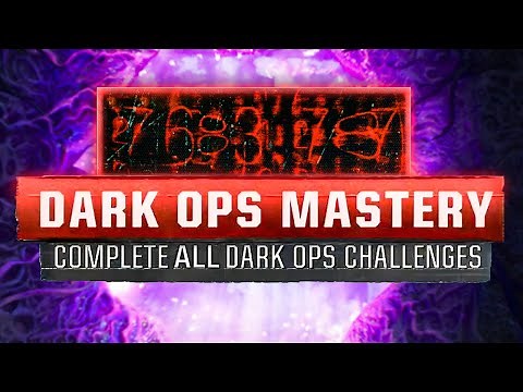 Beating The 15 HARDEST DARK OPS CHALLENGES in Black Ops 6 Zombies!