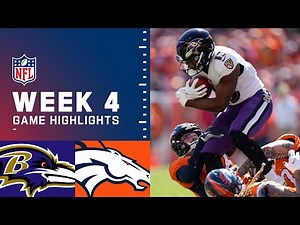 Ravens vs. Broncos Week 4 Highlights | NFL 2021