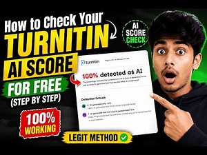 How to Check Your Turnitin AI Score For Free (Step by Step)
