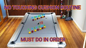 Ok time for a super tough cueball control routine. Rules are: Must...
