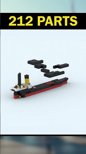 Lego Titanic in Different Scales - Size Comparison Short #lego #legotitanic