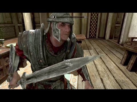 Where Did Hadvar Come From? And Why is He Following Me??