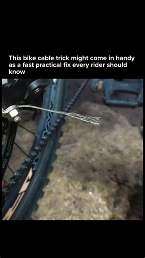 This video shows a simple but effective bike maintenance trick where a frayed cable is twisted tight and carefully heated with a soldering iron. The heat melts the cable end just enough to fuse the strands together, preventing further unraveling and making adjustments or reinstallation much easier. By sealing the cable tip instead of cutting it shorter, the cable keeps its full length and structural integrity. This quick method helps cyclists avoid sharp frays, improves durability, and offers a 