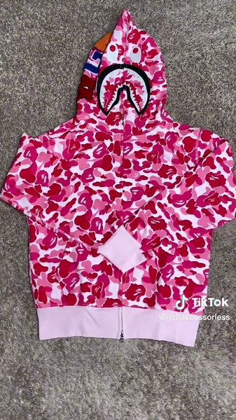 Trendy Pink Bape Hoodies for Fashion Enthusiasts