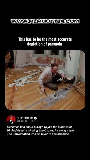 Gene Hackman as Harry Caul in Francis Ford Coppola’s The Conversation (1974) #shorts