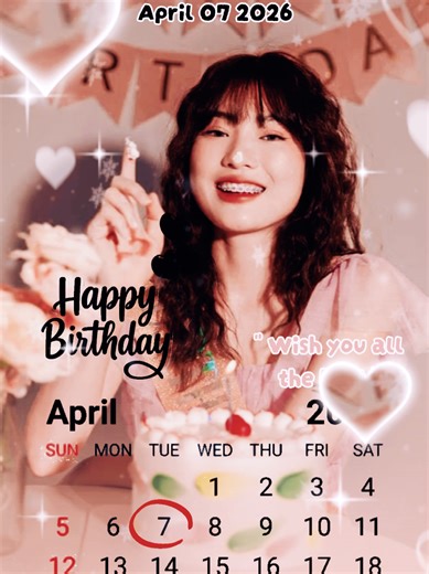 Happy Birthday Template April 07 🎂🎉 | CapCut Tutorial