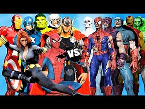 THE AVENGERS MARVEL COMICS VS The AVENGERS ZOMBIE - Epic Battle