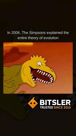 In 2006, The Simpsons explained the entire theory of evolution