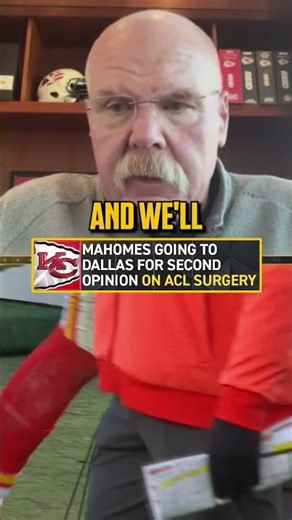Patrick Mahomes is heading to Dallas for second opinion on torn ACL, via Andy Reid 🏈 #Chiefs #injury