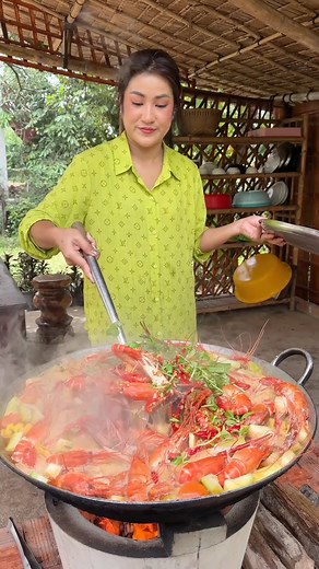 7.1M views · 76K reactions | Yummy river shrimp soup cooking | FOOD & COOK | Facebook