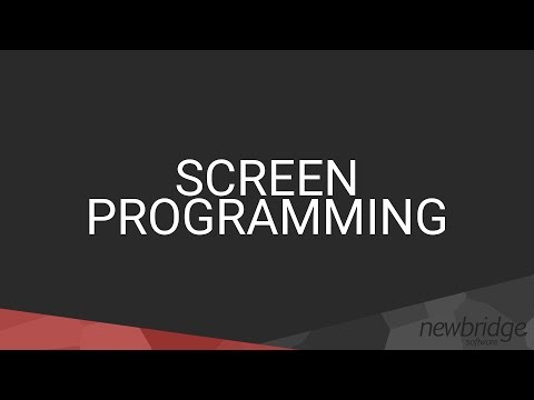 Screen Programming | 2023 Tutorial