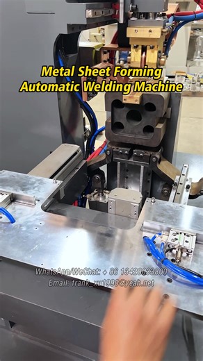 93K views · 366 reactions | Metal Sheet Forming Automatic Welding Machine, Automatic forming of metal sheet materials, The machine is simple to operate. It is highly efficient! #spotweldingmachine #machine #factory #seamweldingmachine #welding #automaticwelding | Welding Machine | Facebook