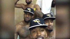 Cavs Celebrating in Shower Open Court | Open Court