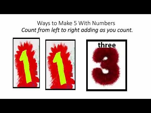 Fun With Numbers by Adding Ways to Make 5 With Numbers #5