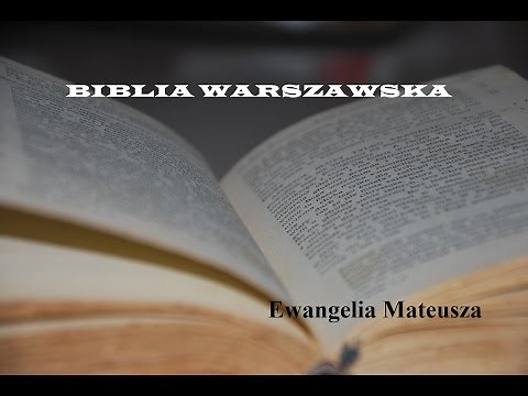 BIBLIA WARSZAWSKA NT 01 Ewangelia Mateusza