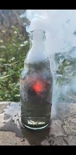 Water Bottle Explosion Experiment | Dinosaur Egg Trick ��" | Firework New