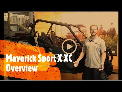 2021 Can Am Maverick Sport 1000R X XC Overview