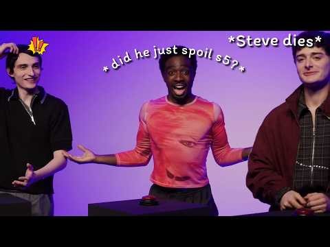 Stranger Things Cast going Wild CRAZY on S5 Press Tour