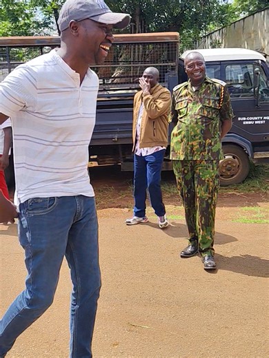 Engagement at Embu Police Station on New Police Block