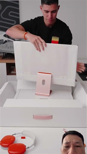 Open new IMac M4 seal #computer #gaming #imac #smartphone #laptop #funny