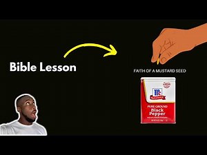 Object Lesson: Faith That Moves Mountains (of Pepper)