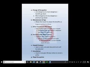 Health Policy Provisions