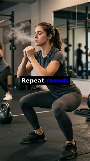 12-Min Beginner CrossFit AMRAP — Scalable Full-Body Workout (Air Squats • Incline Push-Ups • S