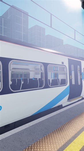 Class 365 arriving at Terminal 2