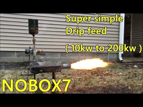 Micro Forge Waste oil burner Supercharged
