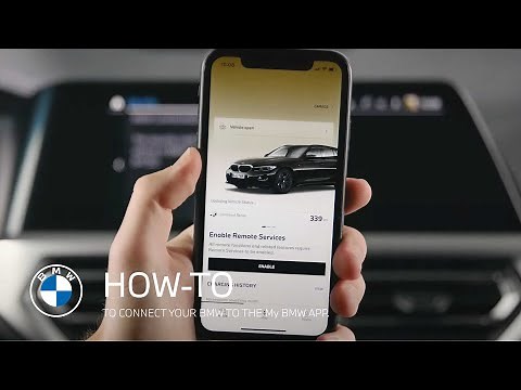 How to connect your BMW to the My BMW App