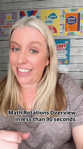 Let’s go over the basics of math rotations in less than 90 seconds… #mathrotations #firstgradeteacher #secondgradeteacher #thirdgradeteachers #teachersoftiktok