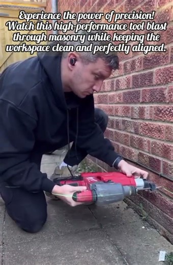 Professional Masonry Drilling without mess